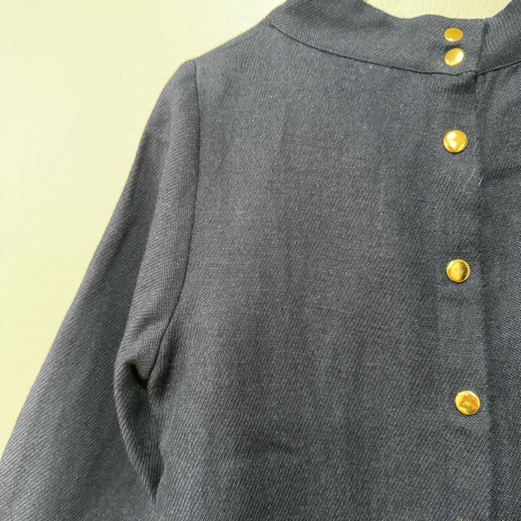 Lauren moffatt linen/ wool blend dress 8 - Picture 7 of 9